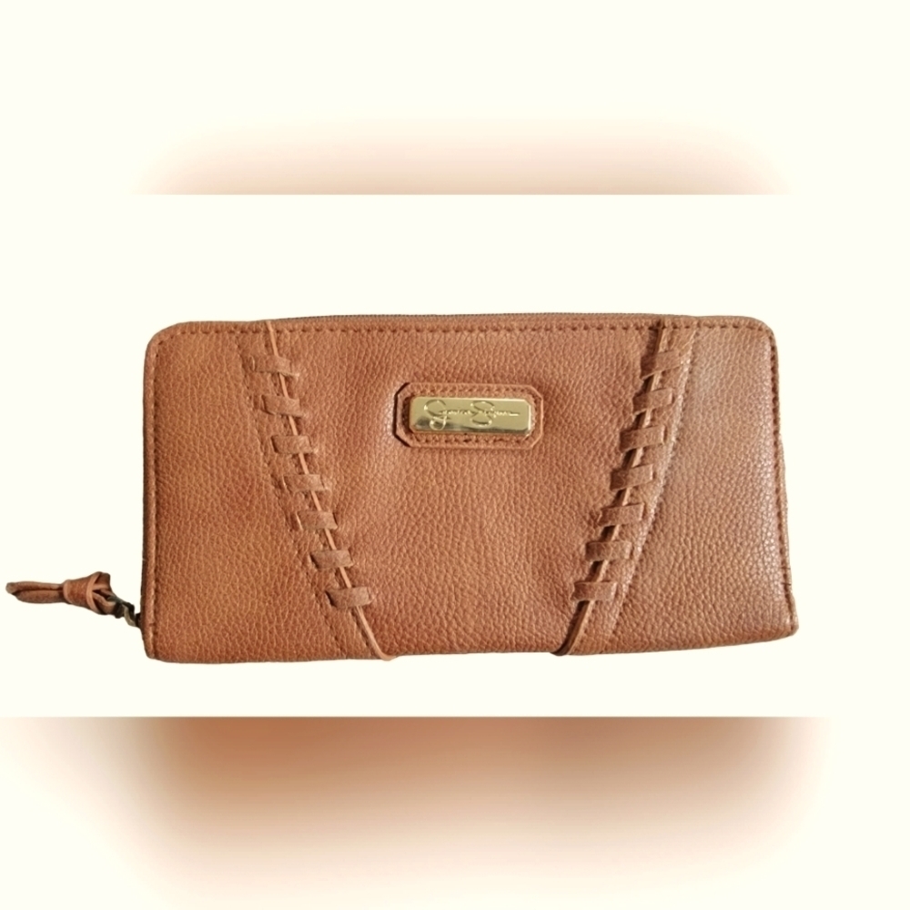 JESSICA simpson brown wallet